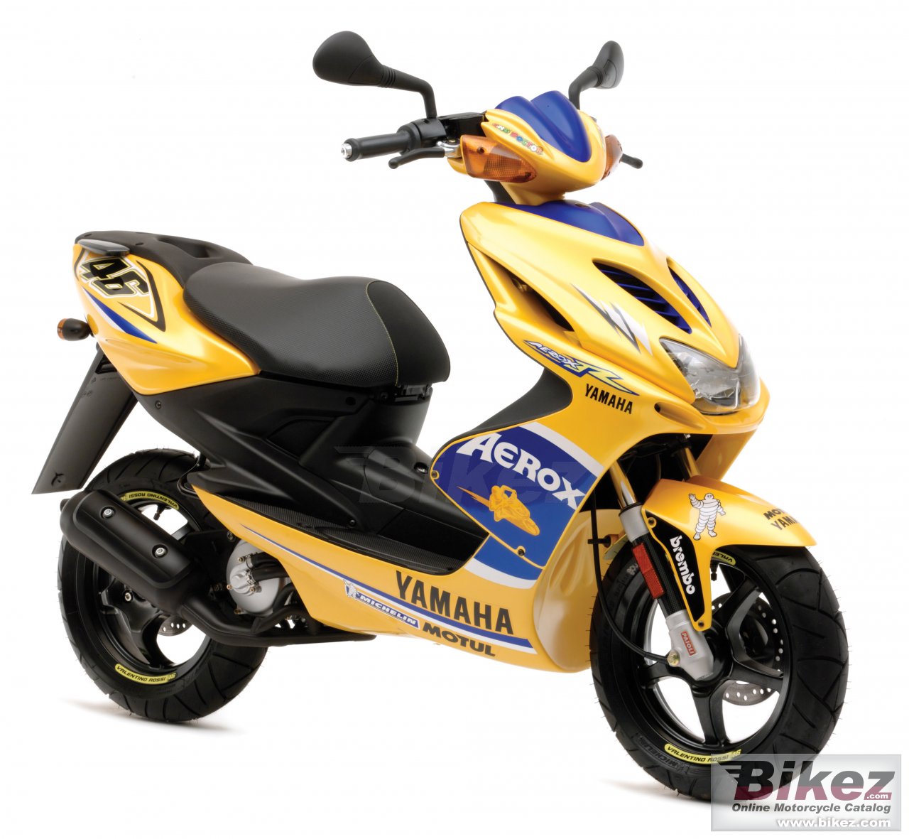 Big Yamaha aerox r race replica picture and wallpaper from Bikez.com